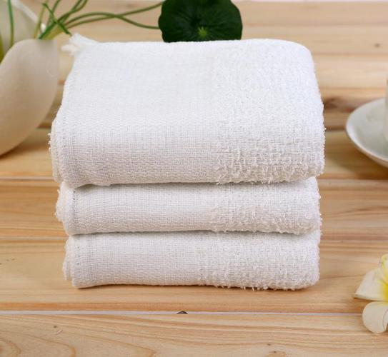 厂家直销批发25克超薄一次性白毛巾保洁工厂擦机器毛巾地摊劳.